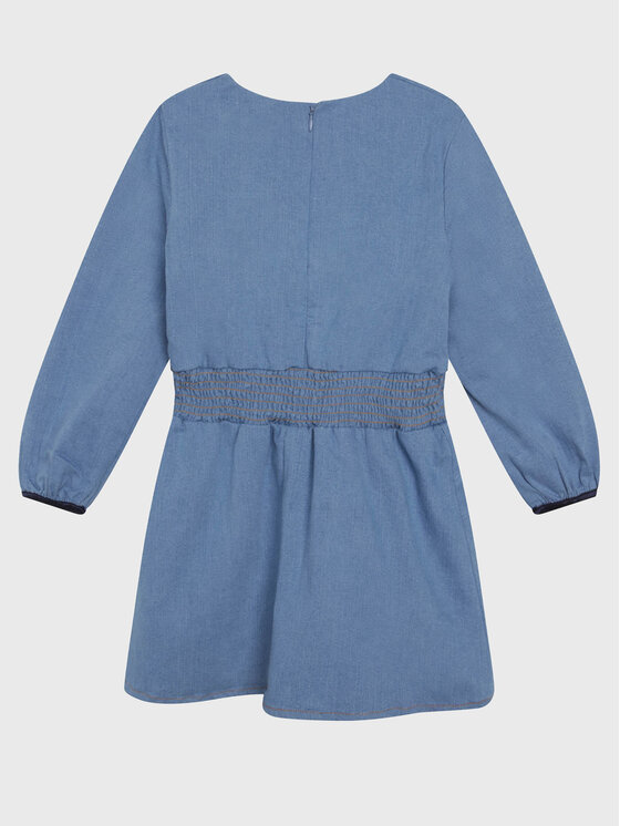 Billieblush Billieblush Každodenní šaty U12779 Modrá Regular Fit