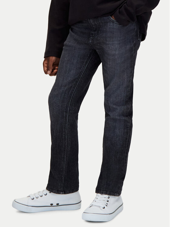 Calvin Klein Jeans Calvin Klein Jeans Džinsai LVCKTJC19B Juoda Slim Fit