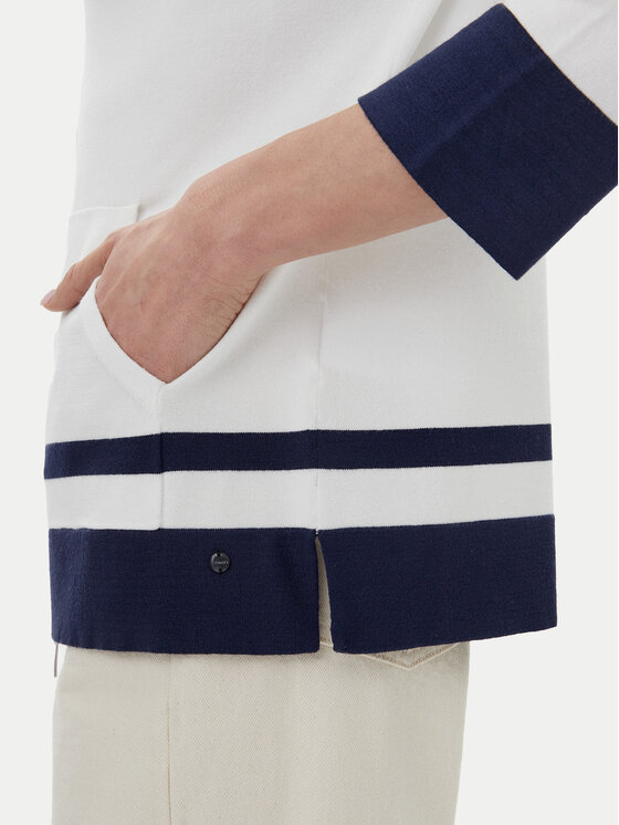 Olsen Olsen Pulóver 11004584 Fehér Regular Fit