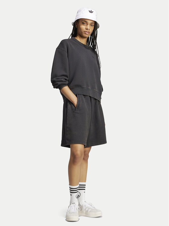 adidas adidas Majica dugih rukava Premium Essentials JP2515 Crna Oversize