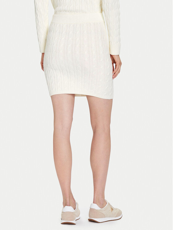 Guess Guess Pouzdrová sukně V5BD03 Z0572 Béžová Regular Fit