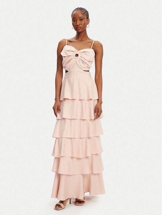 ACCESS FASHION ACCESS FASHION Abendkleid 53-3365-139 Beige Slim Fit
