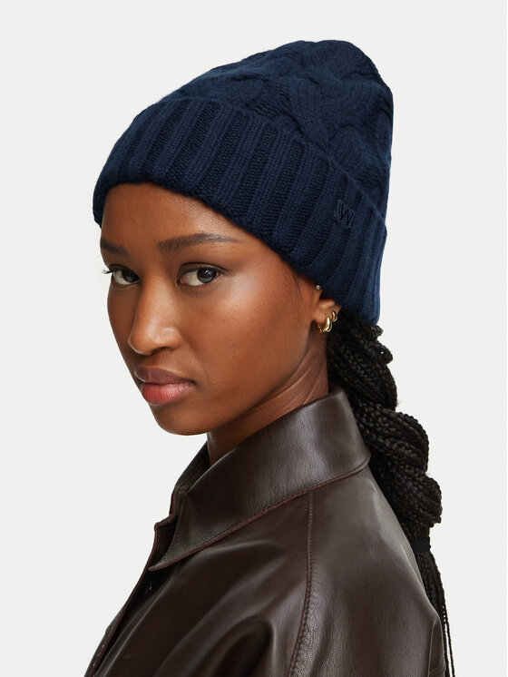 Weekend Max Mara Weekend Max Mara Czapka z daszkiem 2625576015650 Granatowy