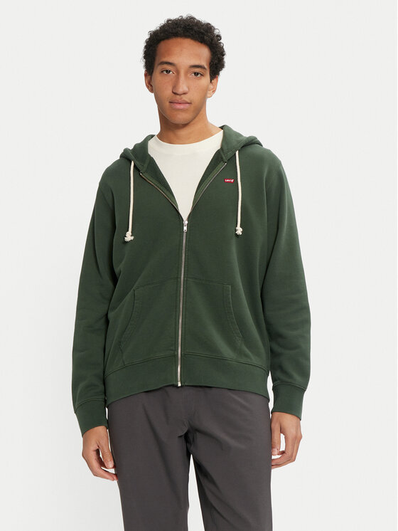 Levi's Mikina Original 34584-0033 Zelená Standard Fit