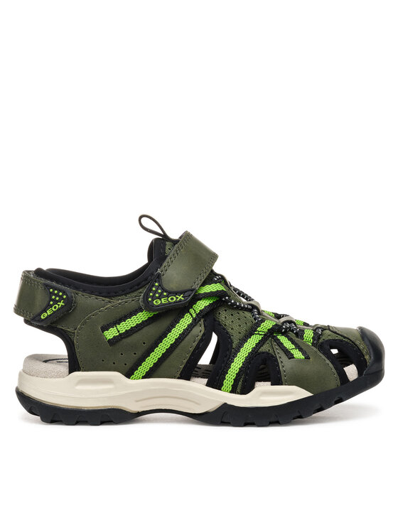 Geox Sandále Jr Borealis J450RB 014ME C3222 S Kaki