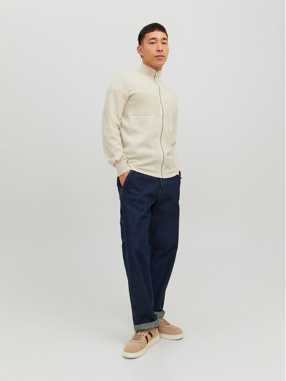 Jack & Jones Jack & Jones Kardiganas Joshua 12228430 Smėlio Regular Fit