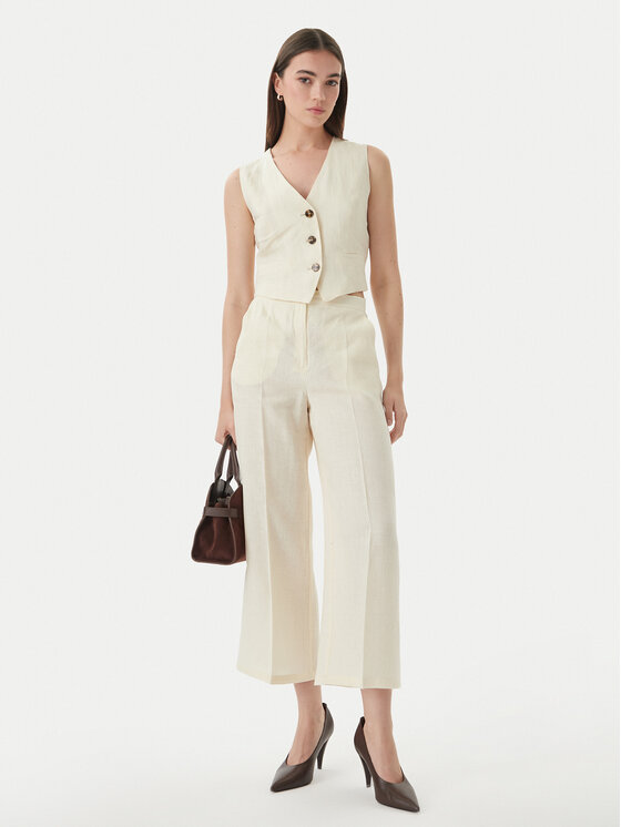 Marella Marella Vesta k obleku Emme by Marella Veranda 2615151032 Krémová Regular Fit