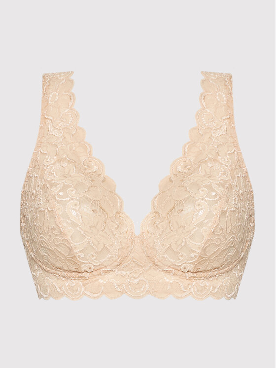 Hanro Hanro Reggiseno Bralette Moments 1465 Beige