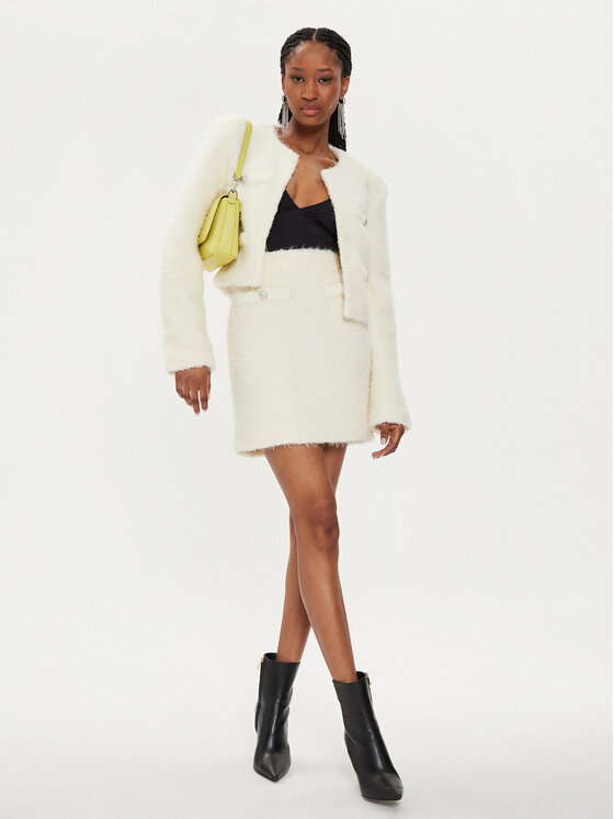Gestuz Gestuz Sako Yalana 10908759 Écru Regular Fit