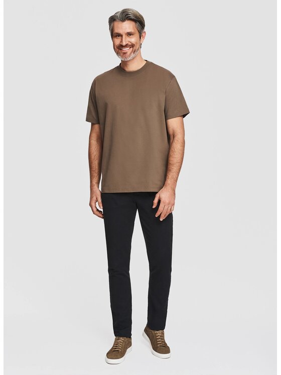 Pako Lorente Pako Lorente T-Shirt P26SF-TT-003 Brązowy Oversize