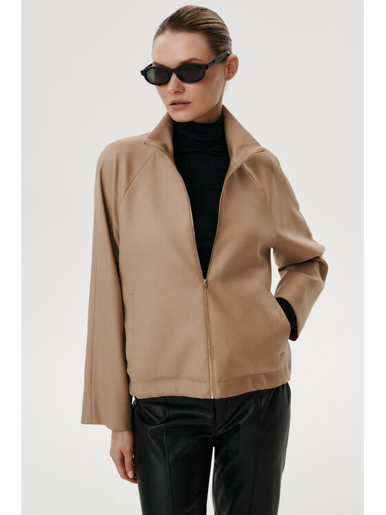 MARI PRETI MARI PRETI Bomber Woolheaven Marrone Regular Fit