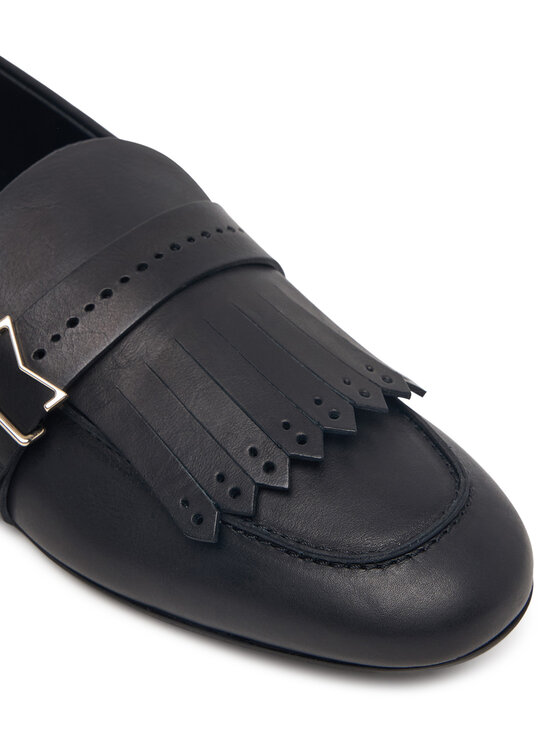 Max Mara Max Mara Loafersy Mxamister 2624526091600 Czarny