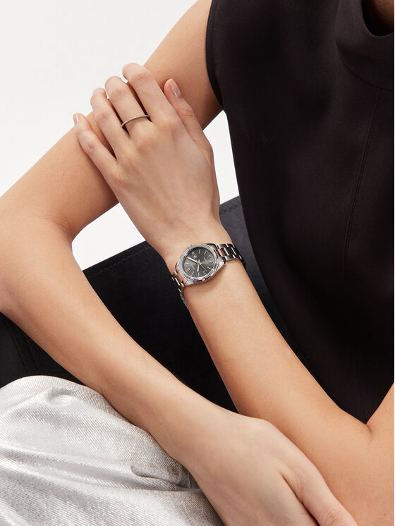 Casio Casio Zegarek LTP-1302PD-1A1VEG Srebrny