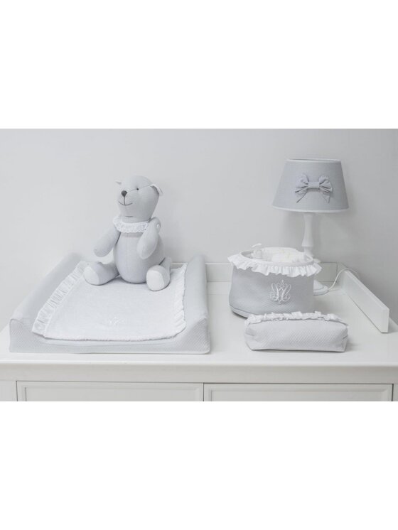 Caramella Caramella Pojemnik okrągły Pure Grey Szary