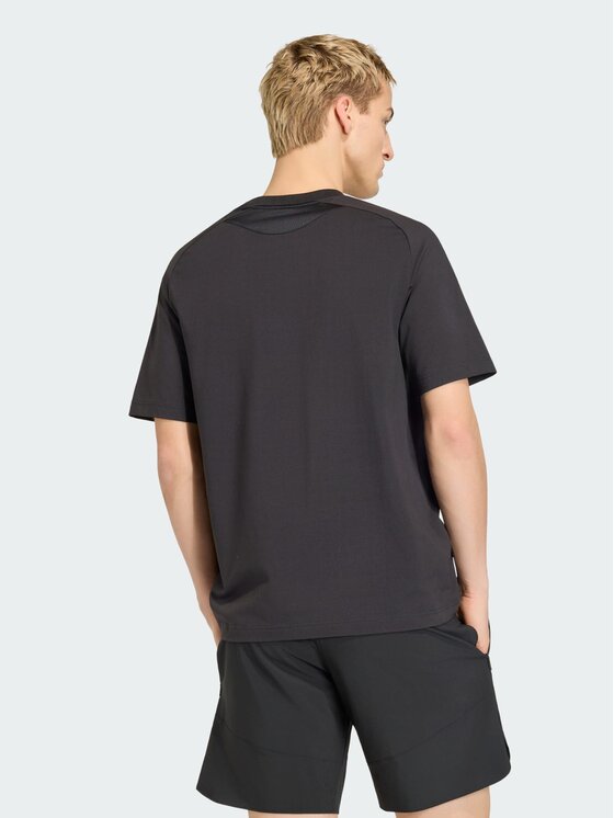 adidas adidas Koszulka techniczna 172444 Czarny Regular Fit