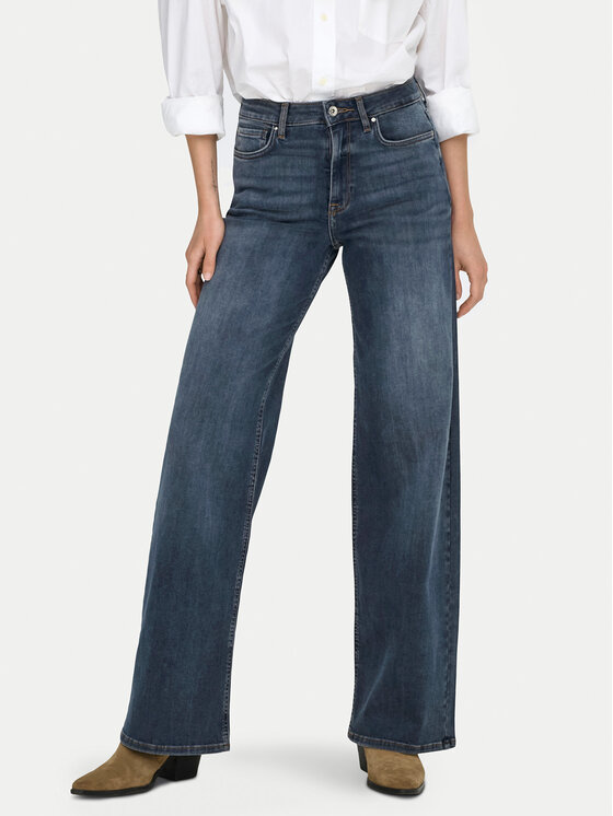 ONLY ONLY Jeans Madison 15339459 Blu scuro Wide Leg