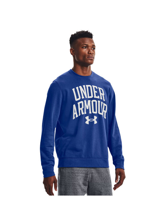 Under Armour Under Armour Bluza Under Armour Rival Terry Crew Niebieski Regular Fit