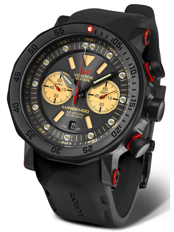 Vostok Europe Vostok Europe Zegarek 6S21-620C629 Czarny