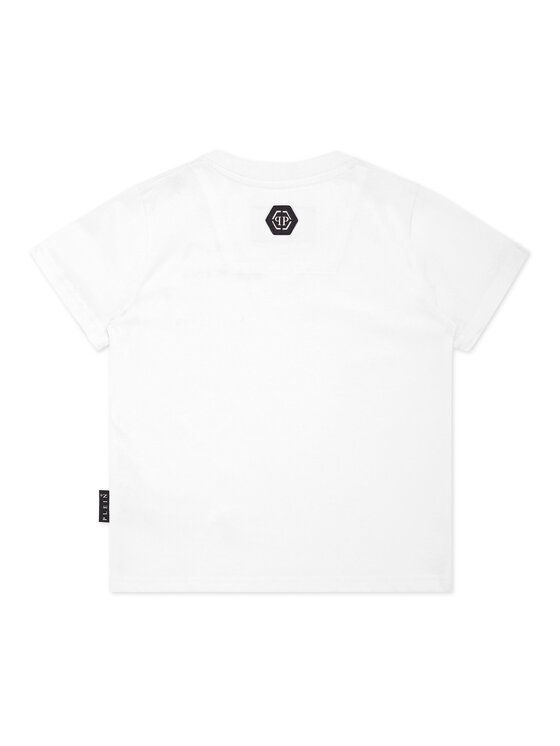 PHILIPP PLEIN PHILIPP PLEIN T-Shirt 28185 Biały Regular Fit