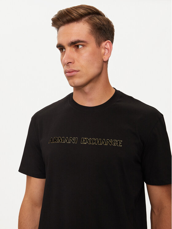 Armani Exchange Armani Exchange T-Shirt XM000127 AF10356 UC001 Czarny Regular Fit