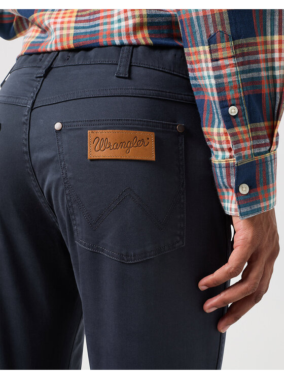 Wrangler Wrangler Jeansy LARSTON Niebieski Slim Fit