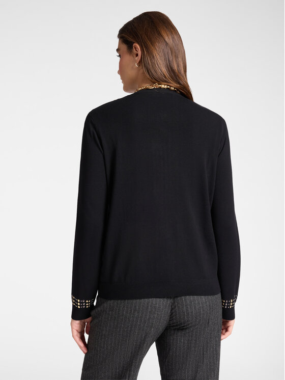 Elena Mirò Elena Mirò Maglione M520Z000661N033 Nero Boxy Fit