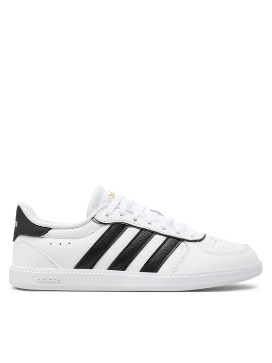 Adidas white net deals trainers