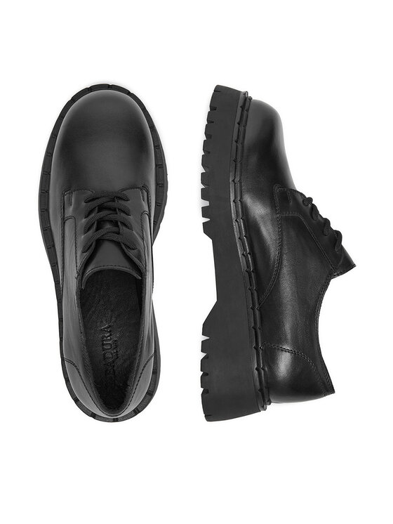 Badura Badura Półbuty EO-ASPYN-25FW12 Czarny