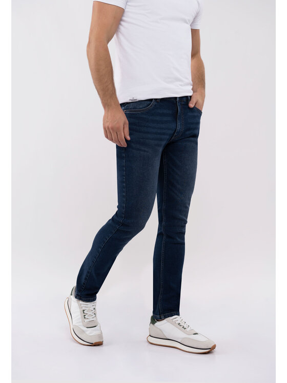 Volcano Volcano Jeansy D-DEXTER 50 Niebieski Slim Fit