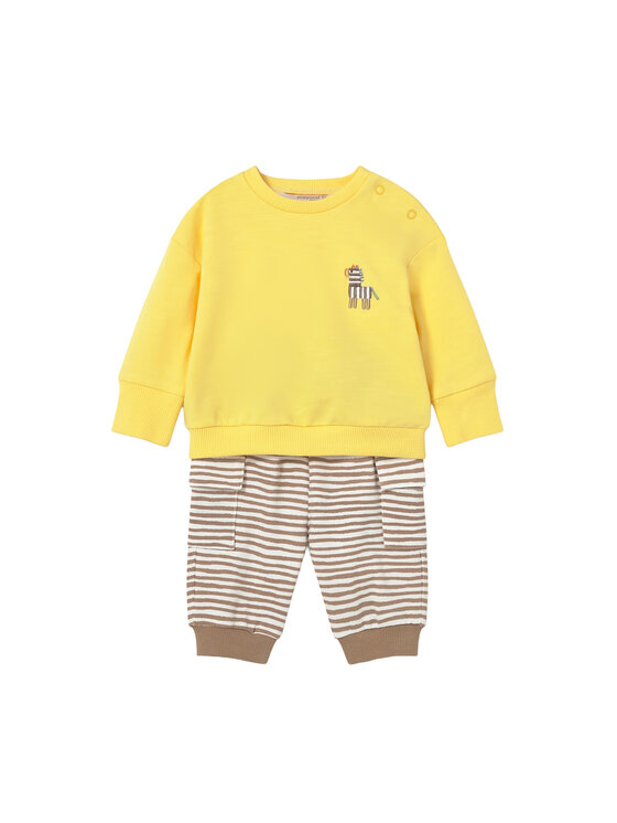 Mayoral Mayoral Set mit 2 Jogginghosen und 2 Sweatshirts 1628 Beige Regular Fit