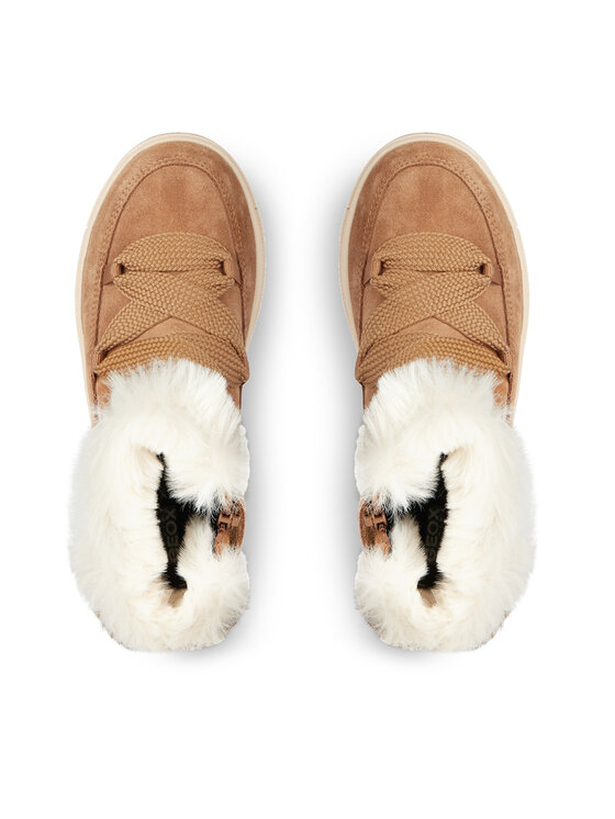 Geox Geox Ботуши J Rebecca Girl Wpf J36CVA 00022 C6627 M Кафяв