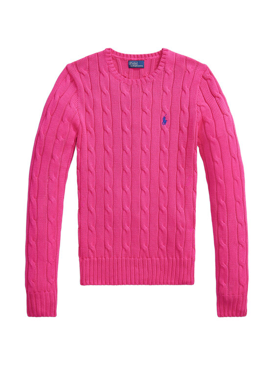 Polo Ralph Lauren Polo Ralph Lauren Пуловер 211971869508 Розов Slim Fit