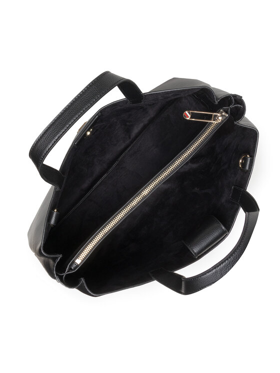 Tommy Hilfiger Tommy Hilfiger Torbica Tommy Life Satchel AW0AW13409 Crna
