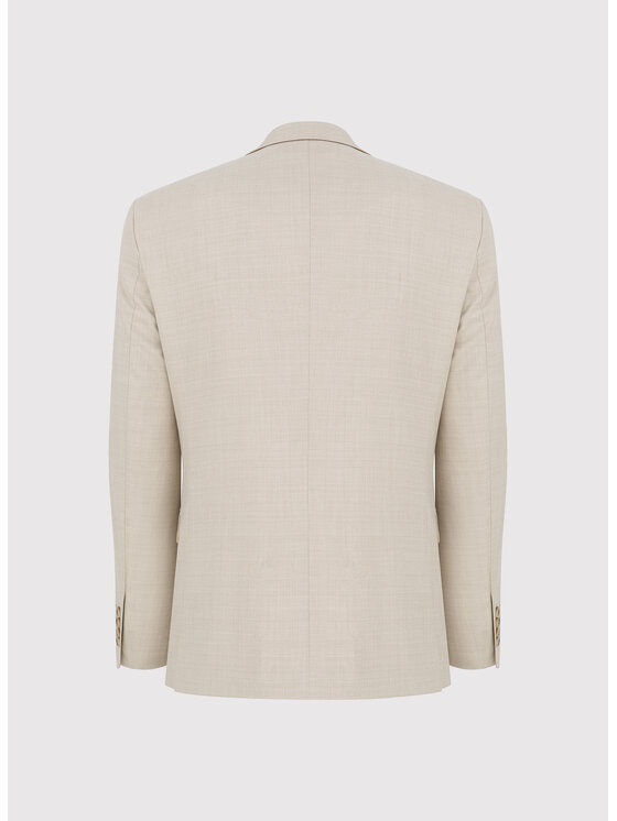 Pako Lorente Pako Lorente Marynarka P25SF-3G-034 Beżowy Slim Fit