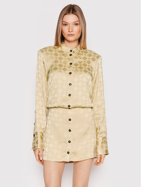 Vestito chemisier Bree 4426876 Oro Regular Fit
