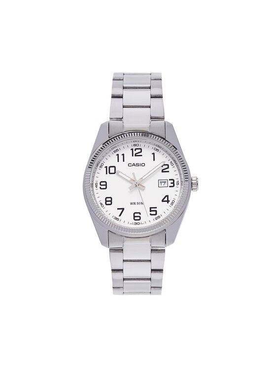Casio Hodinky MTP-1302PD-7BVEF Strieborná