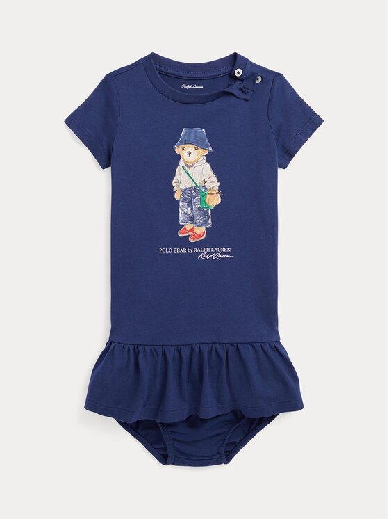 Polo Ralph Lauren Každodenné šaty 310909701001 Tmavomodrá Regular Fit