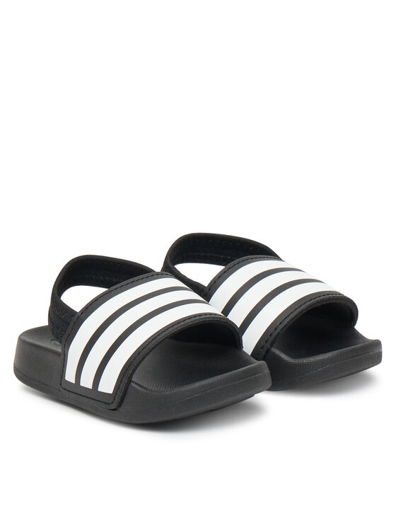 adidas adidas Sandale adilette Estrap JR5323 Negru