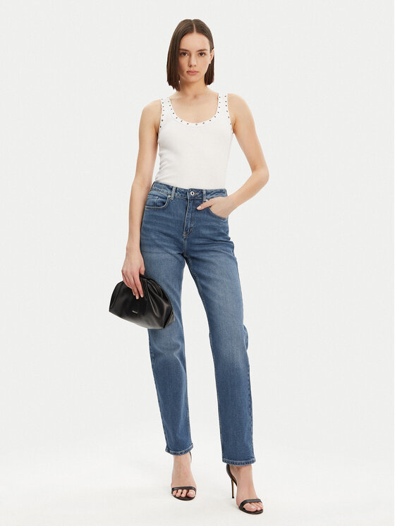 Karl Lagerfeld Jeans Karl Lagerfeld Jeans Džínsy A1W10028 Modrá Straight Fit