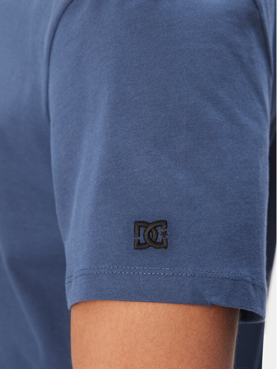 DC Shoes DC Shoes T-shirt W126-DCMTS-1014 Blu scuro Regular Fit