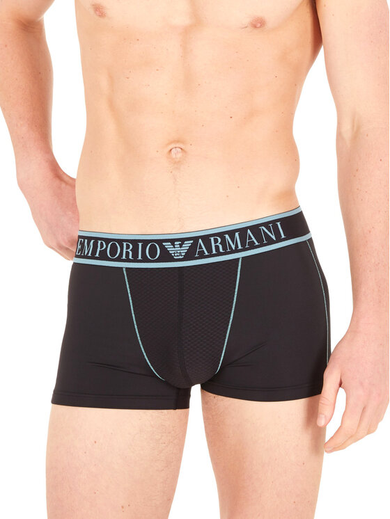 Bokserki Emporio Armani Underwear, Rozmiar L, Czarne, 1120433F532