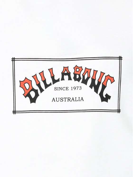 Billabong Billabong T-Shirt Arch EBYZT00167 Bílá Regular Fit