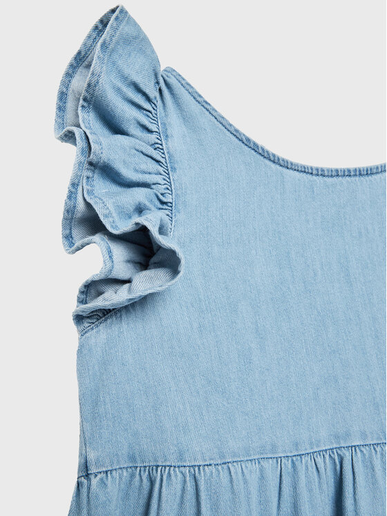 United Colors Of Benetton United Colors Of Benetton Igapäevane kleit 4AD6CV018 Sinine Regular Fit