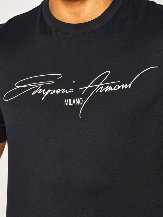 Emporio Armani Emporio Armani T-shirt 3H1TN1 1JCQZ G940 Bleu marine Regular Fit