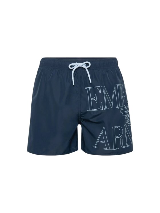 Emporio Armani Emporio Armani Costume da bagno costume - Emporio Armani - logo bold ASV Blu Regular Fit