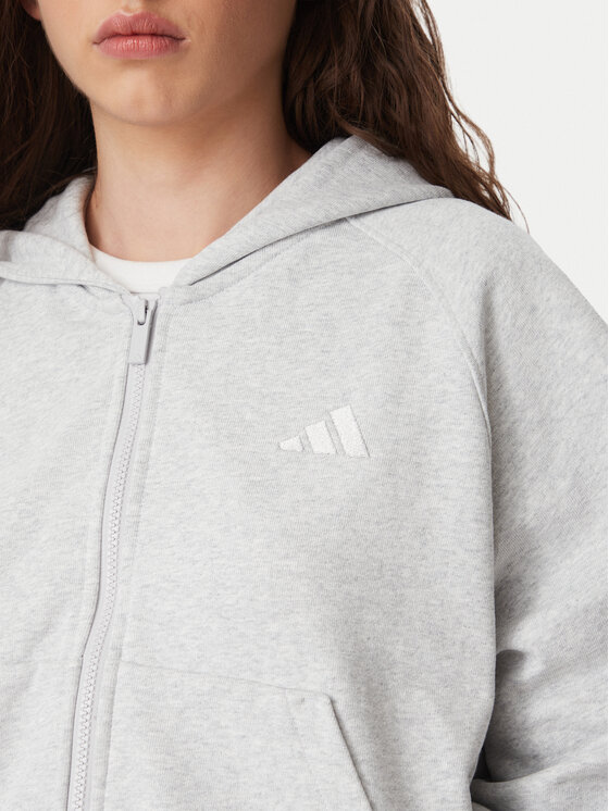 adidas adidas Sweatshirt Kit 3-Stripes Full Zip Hoodie KV9879 Grau Regular Fit
