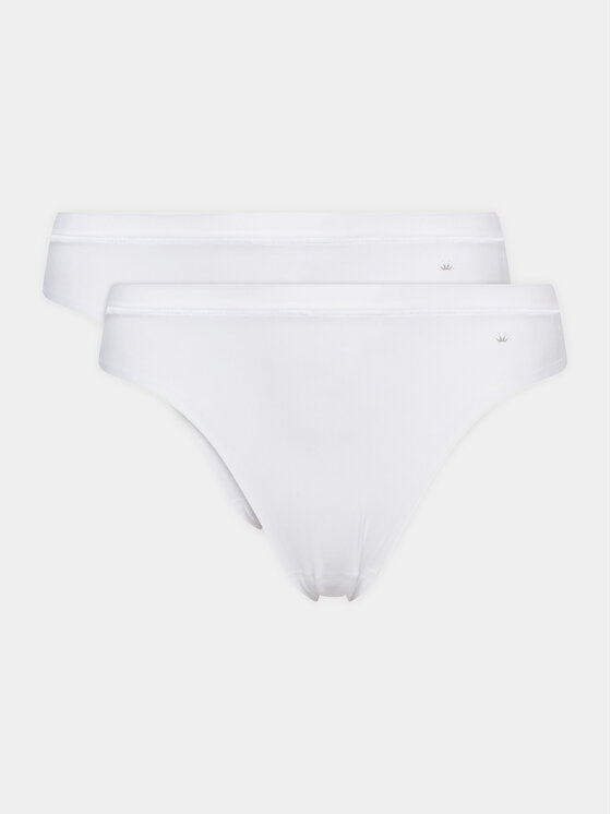 Triumph Triumph Set 2 perechi de chiloți de damă clasici Smart Micro Tai 10214905 Alb