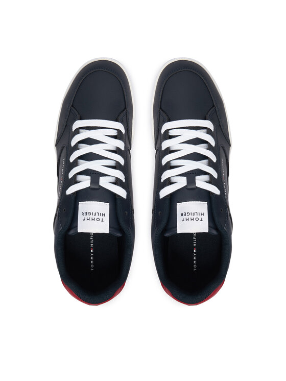 Tommy Hilfiger Tommy Hilfiger Sneakersy Lo Pro Cupsole Perf Leather FM0FM05944 Biały