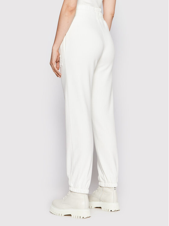 Patrizia Pepe Patrizia Pepe Pantaloni da tuta 8P0452/J041-W146 Bianco Regular Fit