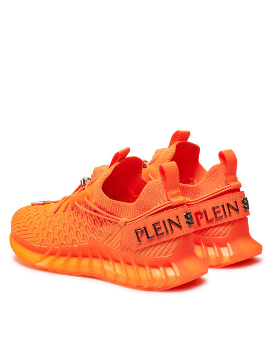 Plein Sport Plein Sport Sneakersy SADS USC0520 STE003N Pomarańczowy